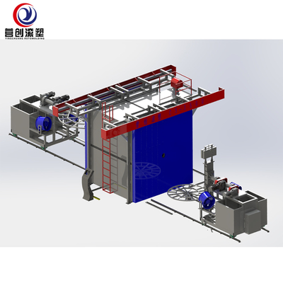 comprar tanque de água plástico de 1000L 45Kw Rotomoulding que faz a máquina online manufacture