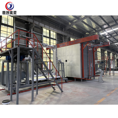 comprar Máquina de molde giratória do HDPE 440V dos PP do PE para produtos plásticos do tanque de água online manufacture