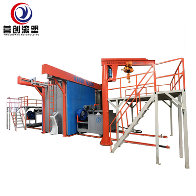 comprar Velocidade plástica da máquina da fabricação do tanque de Rotomoulding de 2 braços ajustável online manufacture