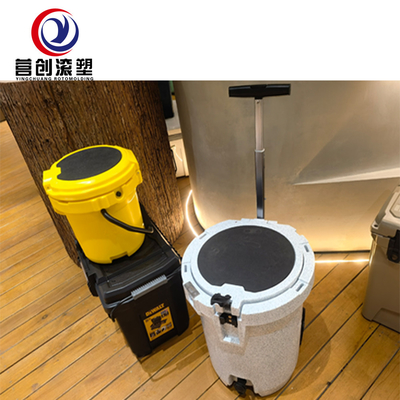 comprar 7kg-15kg Caixa de arrefecimento amarelo rotomoldado com resistência UV online manufacture
