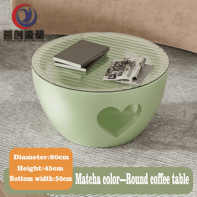comprar Tabela de café de polietileno moldado redondo resistente aos raios UV online manufacture