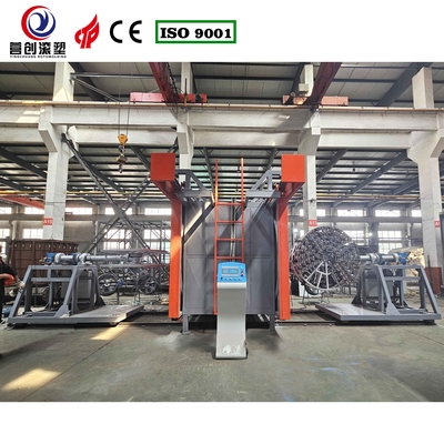 comprar Máquina de rotomoulding de transporte controlada por PLC Operação eléctrica online manufacture