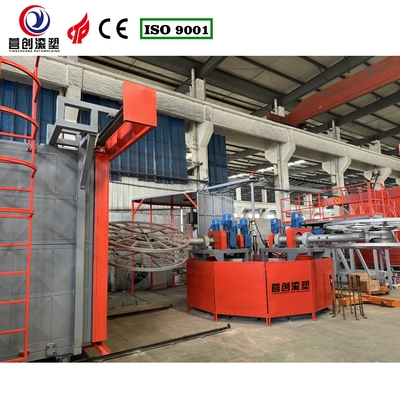 comprar Modo de refrigeração elétrico Máquina de rotomoulding com velocidade de produção rápida online manufacture