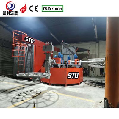 qualidade  Yingchuang Roto PLC Control System Electric Heating Water Tank Manufacturing Machine Carousel Rotomolding Machine fábrica