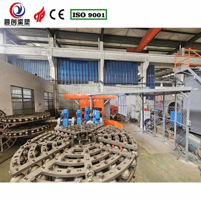 comprar Equipamento de rotomoulding de carrossel com temperatura de resfriamento controlada 0-50C Produção consistente para pickleball online manufacture
