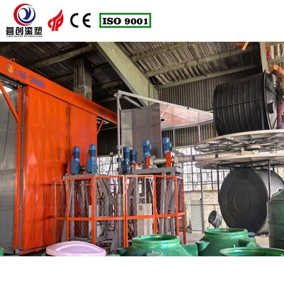 comprar Máquina de Moldagem Rotacional CC-3A-4500 para Produção Industrial em Carrossel online manufacture