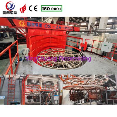 comprar Temperatura de Moldagem 200-400C Máquina de Rotomoldagem Shuttle Dimensão da Máquina Personalizada Projetada para Entregar Produto Consistente Fabricação em linha