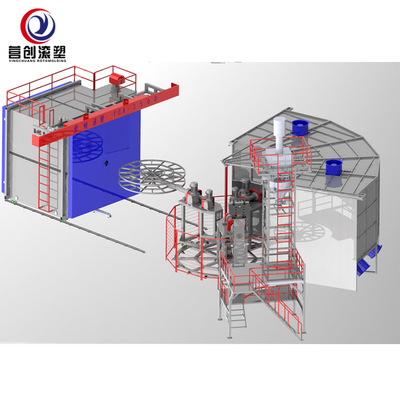 Equipamento elétrico resistente moldar rotatório de tanque de água do CE