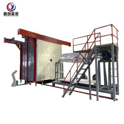 plástico Thermoforming do tanque de água do armazenamento da máquina de Rotomolding da canela 220v