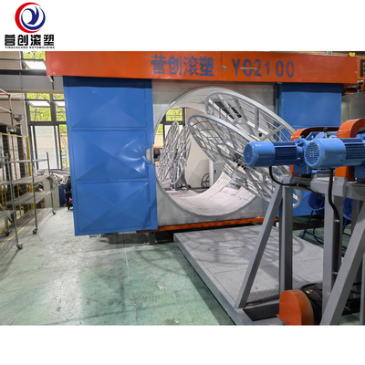 Máquina de Rotomolding para fabricar a grande máquina de molde rotatório dos plásticos da cavidade