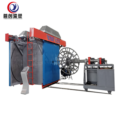 Equipamento axial da máquina de Rotomoulding do Bi da fossa séptica/63KW Rotomolding