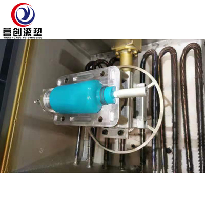 Máquina de aquecimento elétrica de Rotomolding da canela para a experiência ou plásticos ocos pequenos