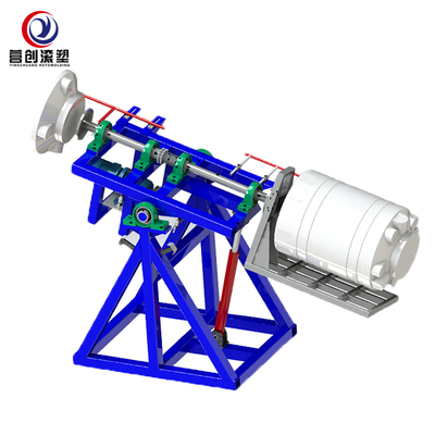 Máquinas automáticas de rotomoulding de rocha e rolo Velocidade rápida para produzir tampa de tanque de água