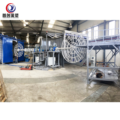 Equipamento Automático de Rotomoldagem 63KW 1700*1100*5300 para Fábrica