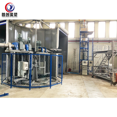 Máquina de moldagem rotativa de vestuário de 220V-480V com material de embalagem de plástico
