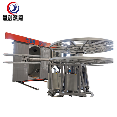 Fabricado na China Máquina de moldagem rotacional de 62KW para fábrica