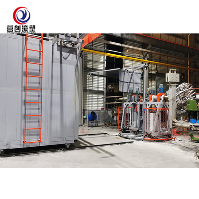 Máquina de molde giratória do sistema de controlo do PLC para usinas