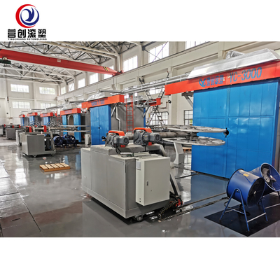 Máquina de fabricação de tanques de água Delta PLC Rotomoulding 65KW para produção de caixas de arrefecimento