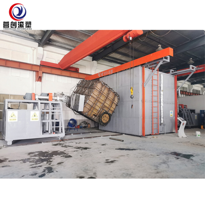 Máquina Biggesttank 50000L de Rotomolding da canela refrigerar de ar para o tanque de água