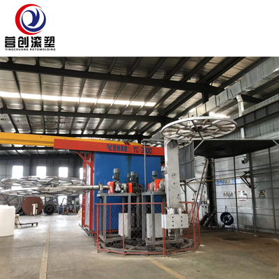 400T Max Pressure Rotary Moulding Machine para a espessura do molde de 0-50mm