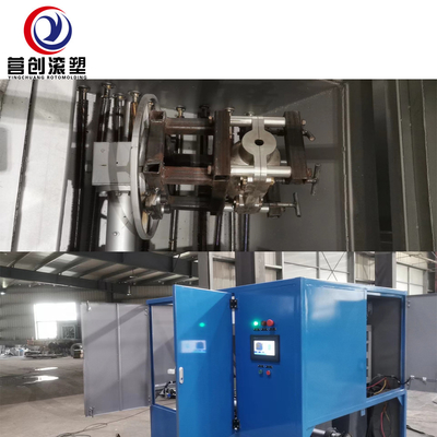 Máquina de fabricação de tanques de água de aquecimento elétrico de moldagem por rotação Controle por PLC