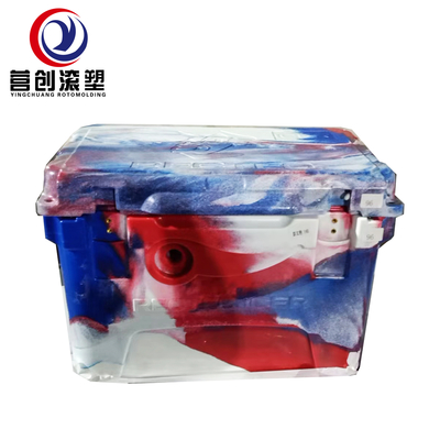 Mantenha a sua comida fresca e fresca com o nosso refrigerador de almoço de cor rotomoldada personalizada com alça