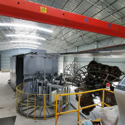 Equipamento de moldagem por rotação PLC de alta eficiência para várias indústrias