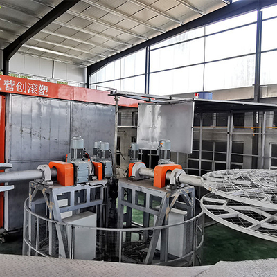 Máquina de moldagem rotativa PLC com função multifuncional