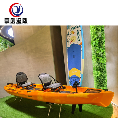 Canoa moldada rotativa durável e confiável com design e capacidade de casco personalizados