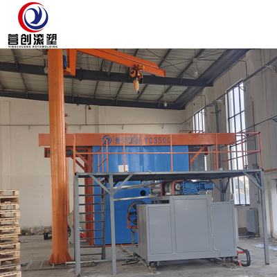 Máquina de moldagem rotativa de 62 kW para material de embalagem de plástico