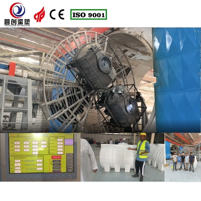 Equipamento de moldagem rotacional personalizável 220V/380V/440V Voltagem Tempo de ciclo rápido de 15-30min