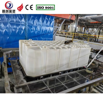 Equipamento de moldagem por rotação com produção a alta temperatura e controlo PLC