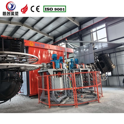 Máquina de moldagem rotativa sem estoque e potência principal de 7,5 kW