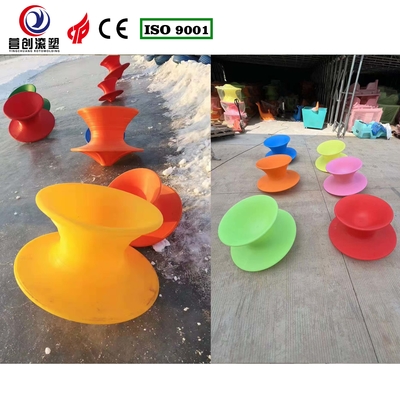 Instalações de diversão personalizadas cadeira de balanço PE/PVC Material e moderado para desempenho