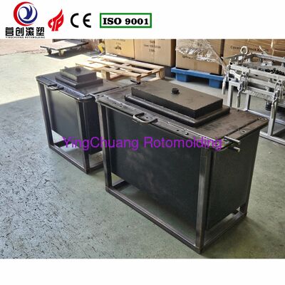 Molde de moldagem rotacional biaxial de aço inoxidável personalizado para produção de tanque de armazenamento de água de plástico LLDPE