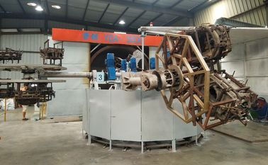 Instalação de fabrico Máquina de rotomoulding bi-axial com 1 ano de PP/PE/HDPE/LLDPE