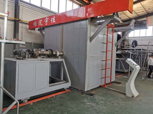 Equipamento de rotomoulding Siemens PLC com velocidade de rotação ajustável