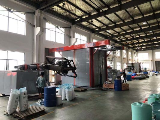 500000 Kcar/Hr Máquina de moldagem rotativa de transporte para caixa de arrefecimento de produtos