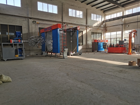 Máquina de Rotomolding da canela de 2 transportes com Max Mold Size 2000*1500*1000mm