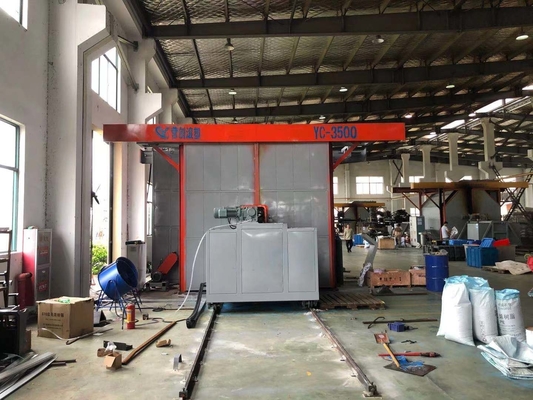 A canela Rotomolding do sistema de controlo do PLC faz à máquina a capacidade do queimador de 380V/50Hz 500000 Kcar