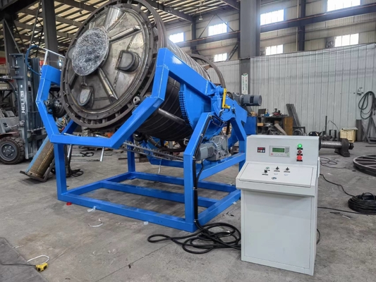 Tanque de água do rolo da rocha N da máquina de Rotomolding da chama aberta que faz a máquina