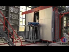 Máquina de Rotomolding do caiaque do polietileno apropriada para produtos Leptosomatic