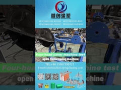 Yingchuang máquina de cobertura de quatro cabeças personalizada máquinas de rotomoulding rock and roll para o seu negócio