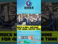 Yingchuang Roto Tanque de água máquina de fabricação 20-30pcs/min Produção 2500KG Peso longa vida útil