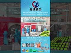 Máquina de moldagem rotativa de carrossel bi-axial de aquecimento elétrico