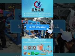 Máquina de moldagem rotacional de chama aberta ND-500: solução eficiente para produção de tampa de tanque de água